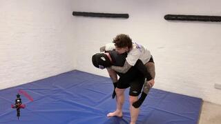 Kourtneyinked hits the matts with Maskedrider