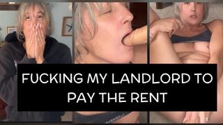 Fucking My Landlord To Pay The Rent Dildo Sucking & Fucking Roleplay