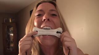 Playful Close-Up Tease - Laina