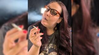 Smoking with no make up