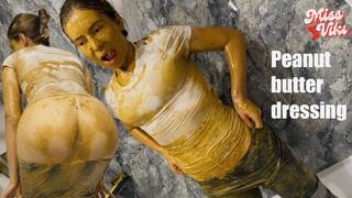 Peanut butter clothes dressing! Smoking, Ripping and Masturbating!