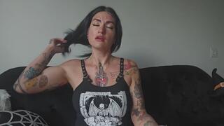 Goth Girl Sneezes