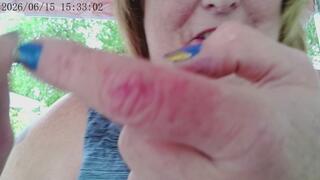 angyourdirtycanadian with Trying Not To Get Caught: My Biting Video!