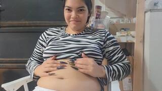 Uncontrollable Hiccup Attack with Stomach Movements