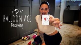 Rhea Unboxing Balloon Ace Surprises
