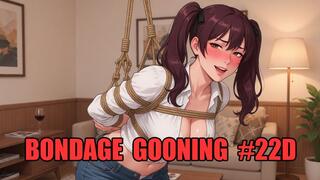 Bondage Gooning #22D: Leather Mistress Bondage Trance (Animated, Music, Text)
