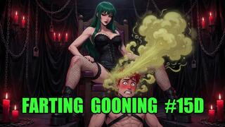 Farting Gooning #15D: Bratty Goddess Gas Trance (Animated, Music, Text)