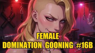 Female Domination Gooning #16B: Latex Alpha Mistress Goon Trance Surrender (Animated)