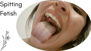 Spitting, mouth fetish and drooling (custom)