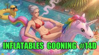 Inflatables Gooning #14D: Squeak and Surrender (Animated, Music, Text)