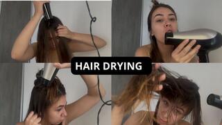 Drying My Wet Hair
