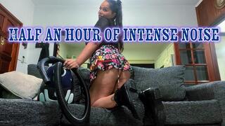 Half an hour of intense noise