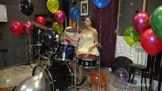 Drumming and popping