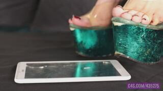 Platform Heel Tablet Crush - 4K MP4