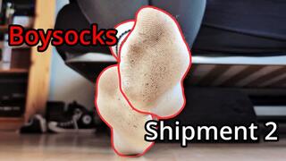 Boysocks Shipment - Sending my Used, Sweaty, Dirty, White Socks to a lucky Loser [1080p]