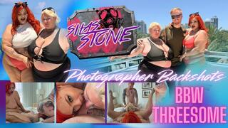 Photographer Backshots BBW Threesome