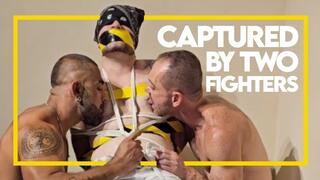 Muscle Worship and Jerking Off - Tonny Captured by Two Fighters (1080p) Gay Bondage - Gay Domination - Tape Bondage - Nipple Play - Ropes - BDSM - C4SBondage26