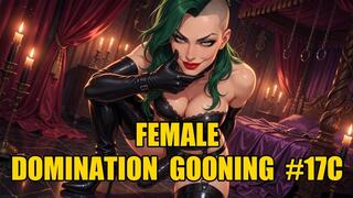 Female Domination Gooning #17C: Latex Throne Eternal Surrender (Animated, Music)