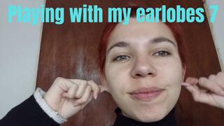 Playing with my earlobes 7