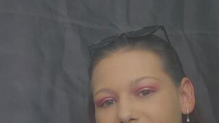 Red Lipstick and a Match Flame | A Classic Smoking Moment