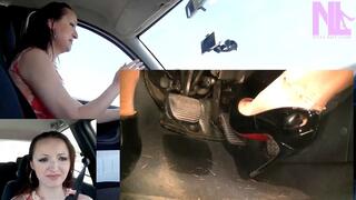Brake failure in black Louboutins
