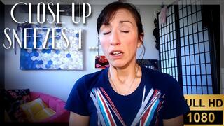 Close up sneezes 1 ... wmv