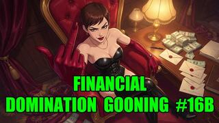 Financial Domination Gooning #16B: Goddess Gaze Empire Drain (Animated)