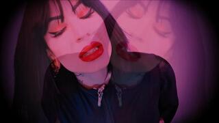Irresistible red lips - VORE ASMR , POV ,CATSUIT