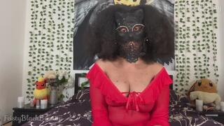 Bald Headed Humiliation: Hairy Ebony Femdom 1080p