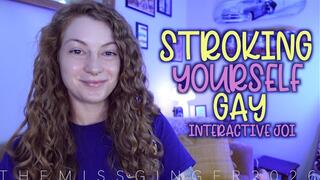 Stroking Yourself Gay