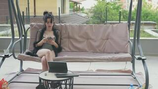 Lesbian strap-on cam show