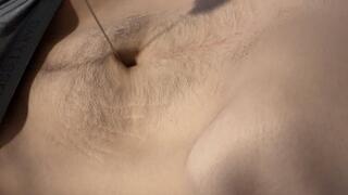 Navel Play+Poke and Stomach Vacuum
