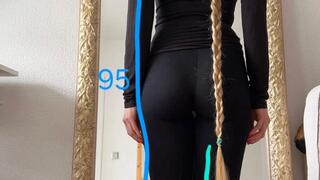 95 cm of Untouched Goddess Hair