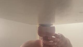 POV big dildo fucking my ass