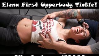 Elenas First Upperbody Tickle!