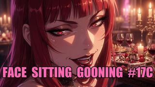 Face Sitting Gooning #17C: Enveloped by My Heavy Divine Weight (Animated, Music)