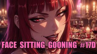 Face Sitting Gooning #17D: Enveloped by My Heavy Divine Weight (Animated, Music, Text)