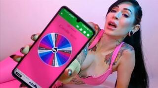Unfair, painful CBT Wheel - Ruined , JOI , POV , game