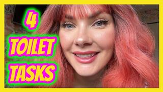 4 Filthy House Toilet Humiliation Tasks