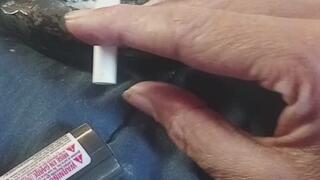 Watch me smoke this Players cigarette and not flick my ash once! Amateur natural smoking woman ? Please support and maybe I can get a better phone?