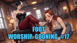 Foot Worship Gooning #17: Surrender Your Mind to Goddess Soles
