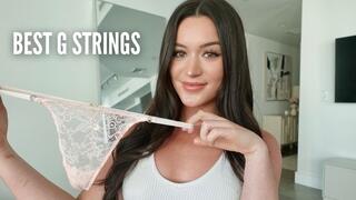 G String Try On Haul in 4k