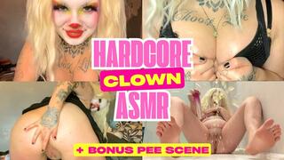Hardcore Clown ASMR – Anal Play, Pee, Dildo, Feet
