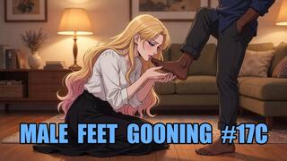 Male Feet Gooning #17C: Surrender Your Mind to Powerful Male Soles (Animated, Music)