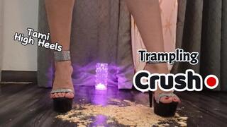 How beautiful my high heels are when I crush and trample with them (4)