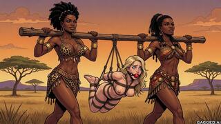 Bound Blonde Cargo (HD 720p)