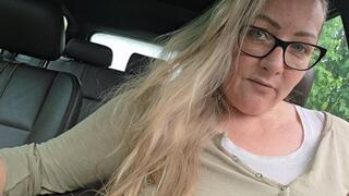 Smoking break in the car