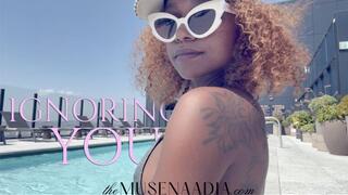 The Bratty Penthouse Poolside Black Goddess Ignores you
