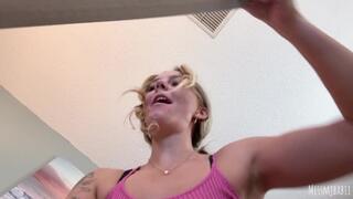 POV MJ CAUGHT INTUDER AND TEASES HIM WITH STINKY SOCKS AND ETC