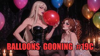 Balloons Gooning #19C: Balloon Tension Mind Fuck (Animated, Music)